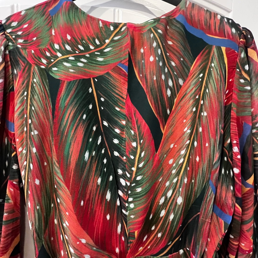 NWT FARM RIO layered wrap dress - Picture 4 of 6